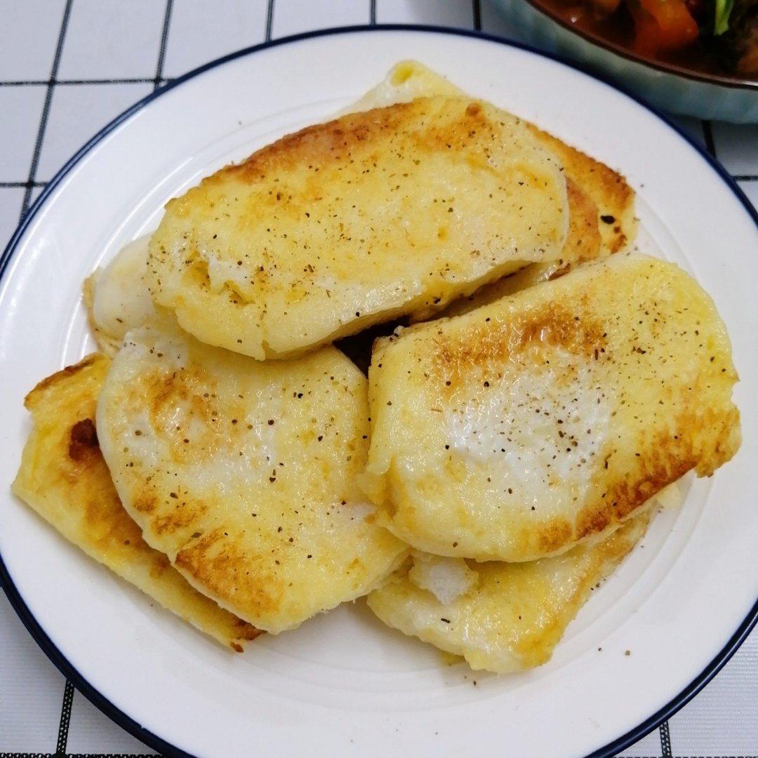 鸡蛋煎馒头片