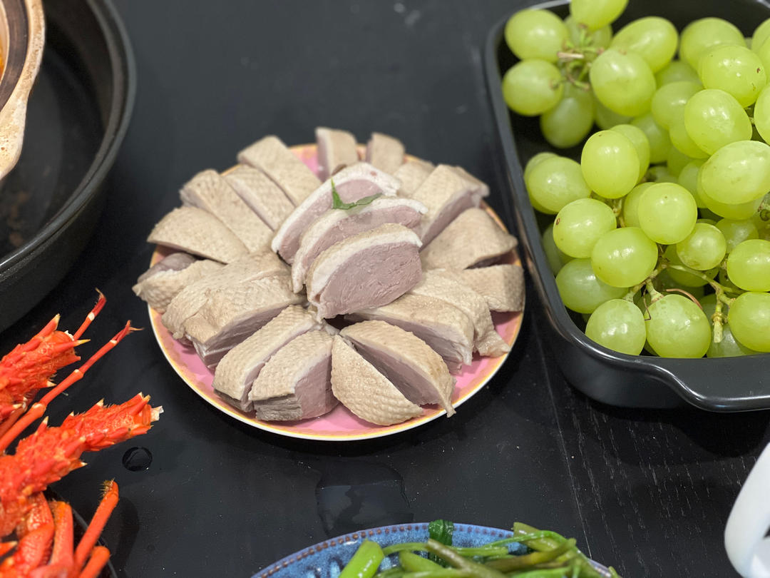 首次成功的盐水鸭腿