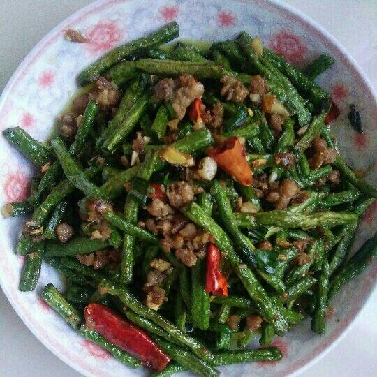 辣炒长豆角