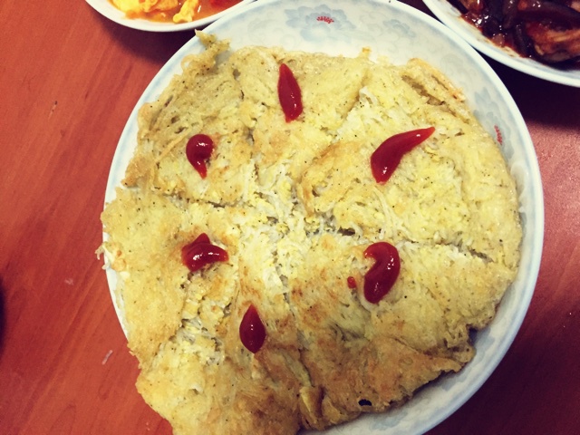 鸡蛋粉丝煎