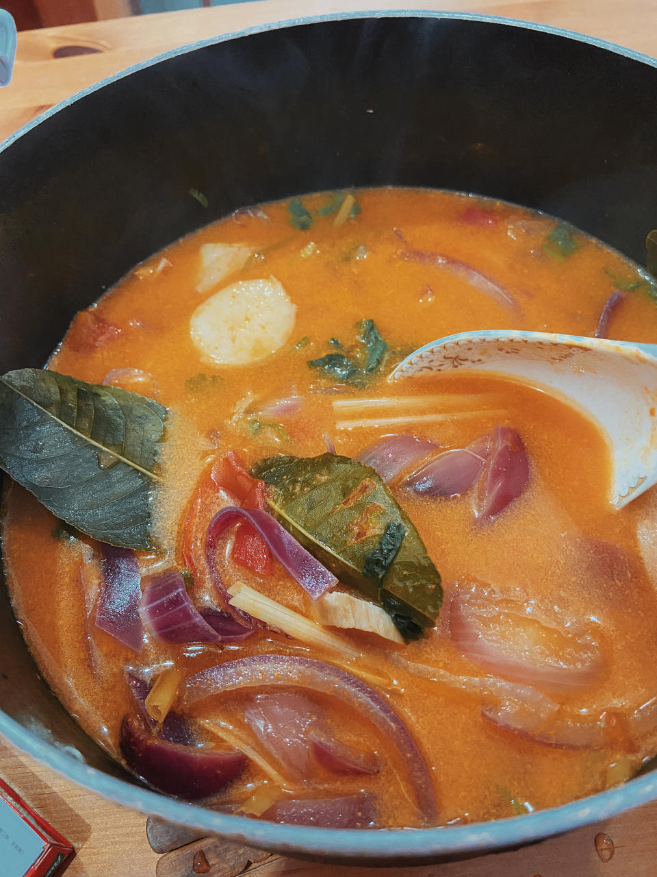 被夸爆的冬阴功汤【泰国学厨】超级好操作！