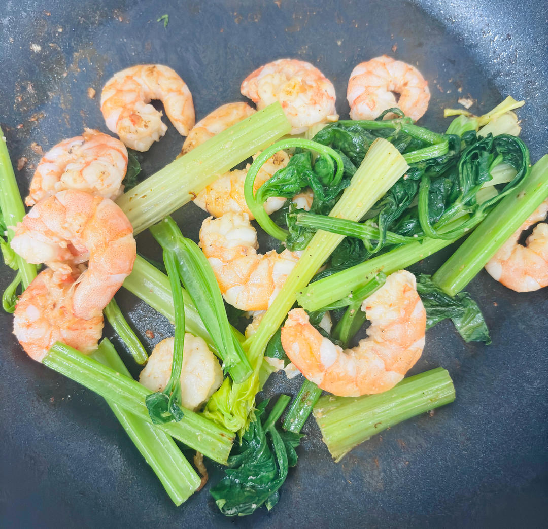 芹菜炒虾仁