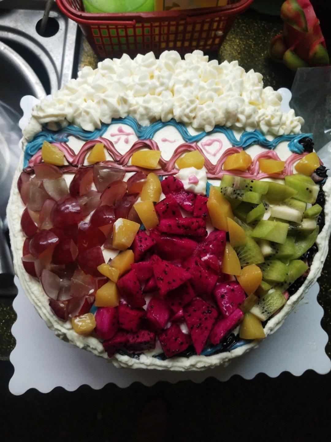 10寸戚风蛋糕胚