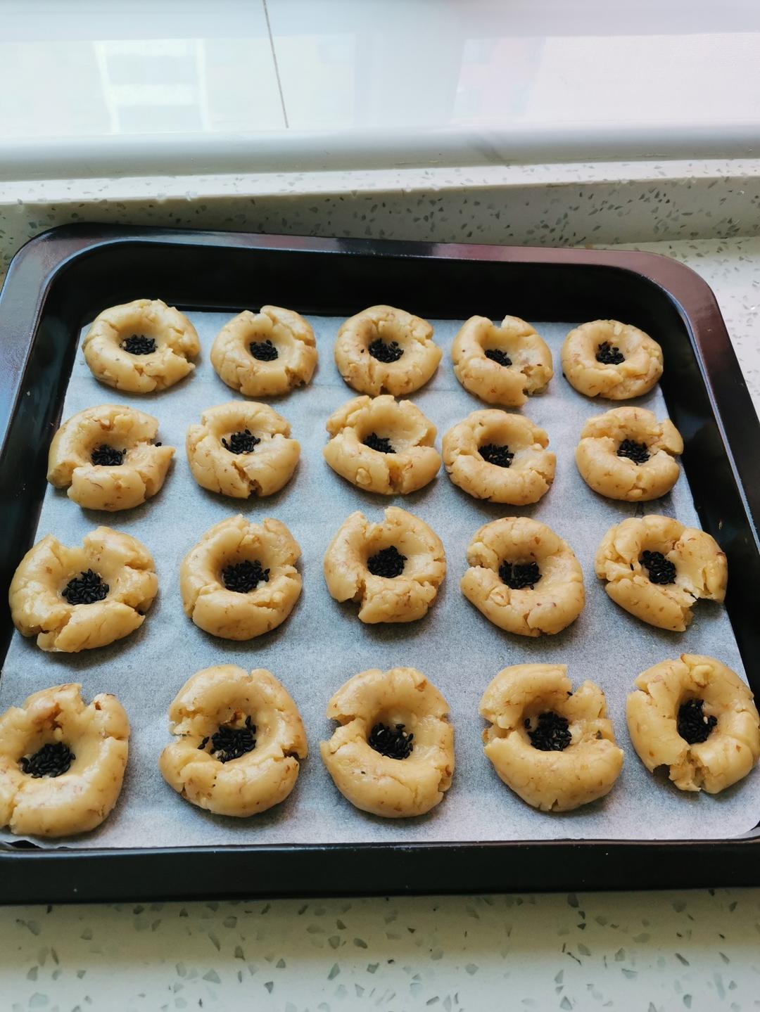 酥掉渣的核桃酥🍪零基础，超简单