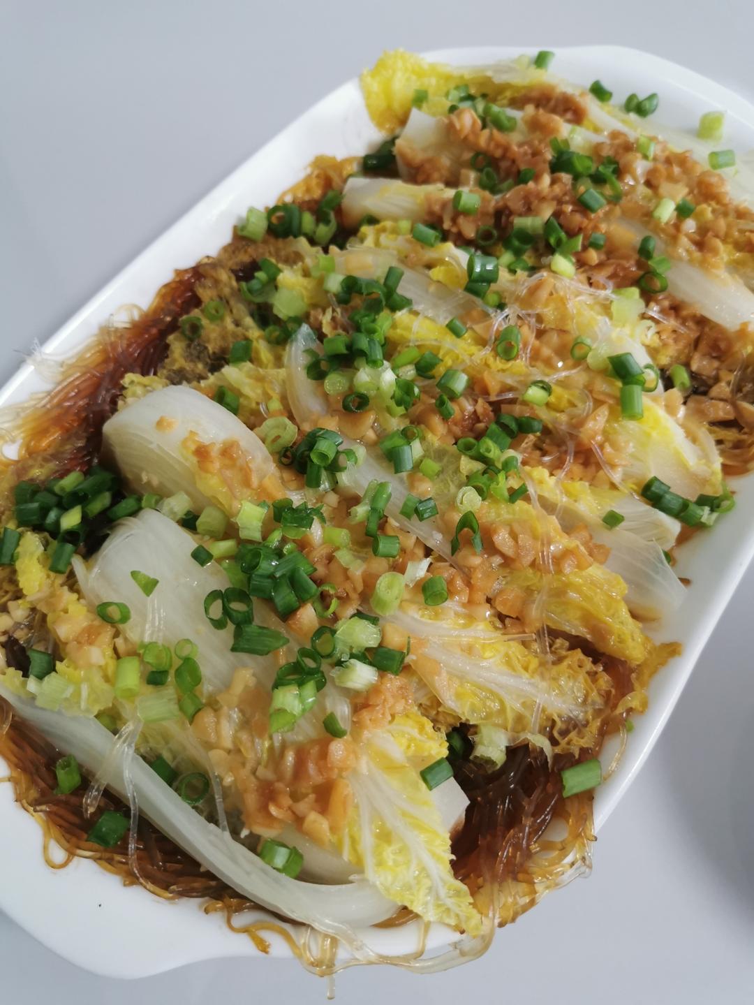 蒜蓉粉丝娃娃菜