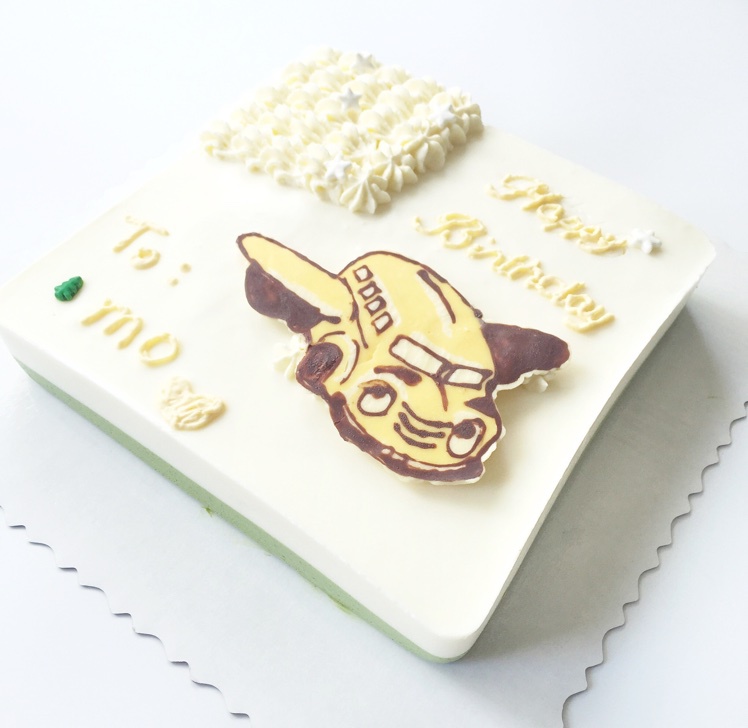 蓝色の海洋酸奶慕斯蛋糕