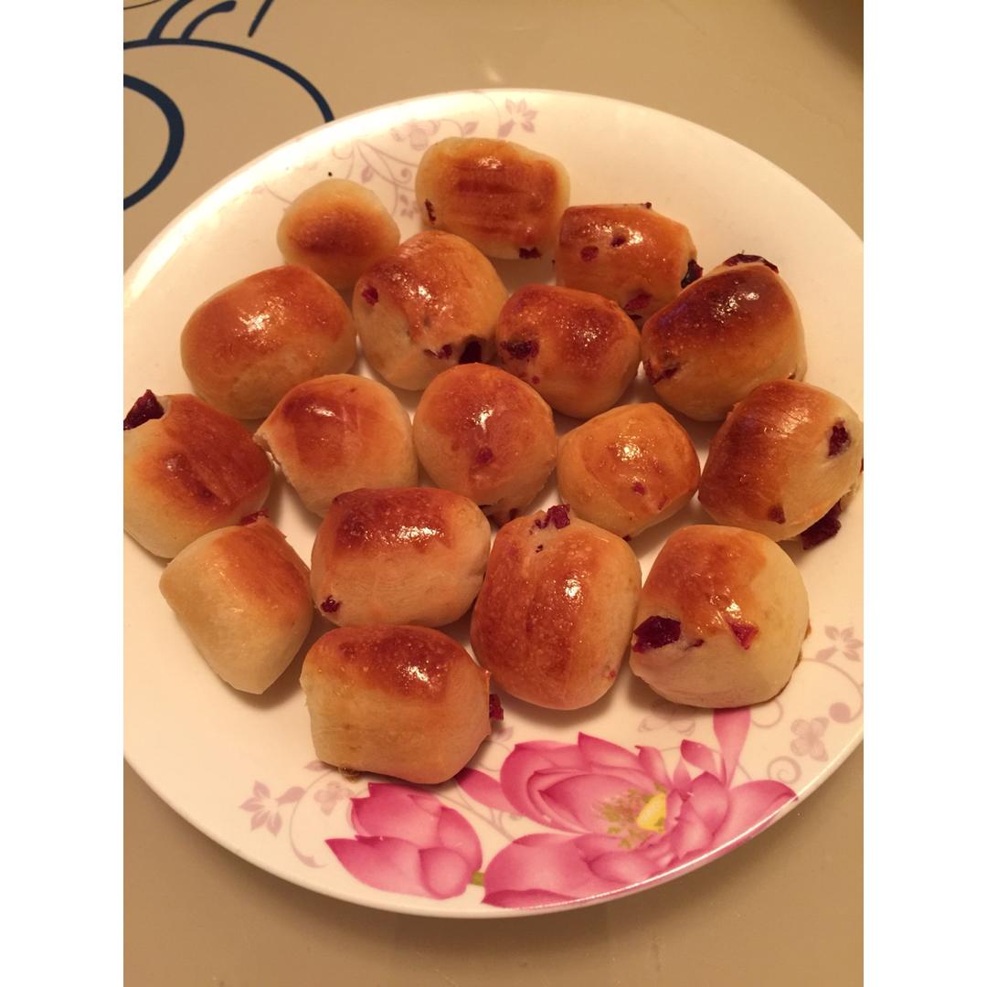 蔓越莓优格小面包块