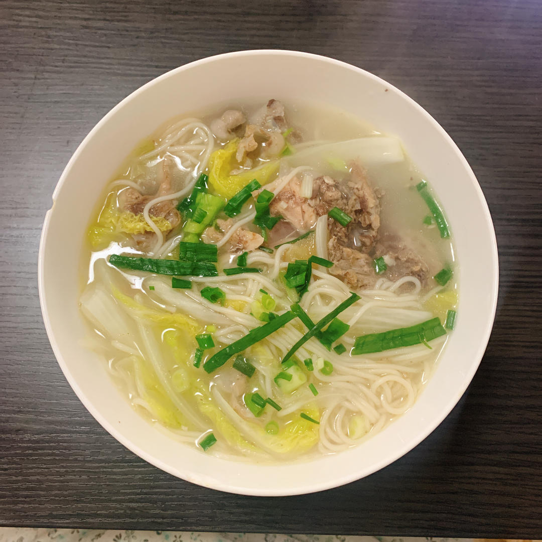 香浓鸡汤面