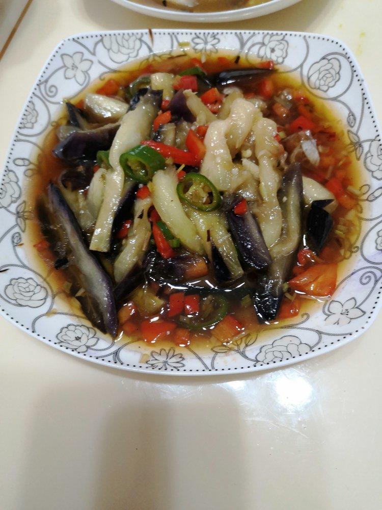 凉拌茄子条