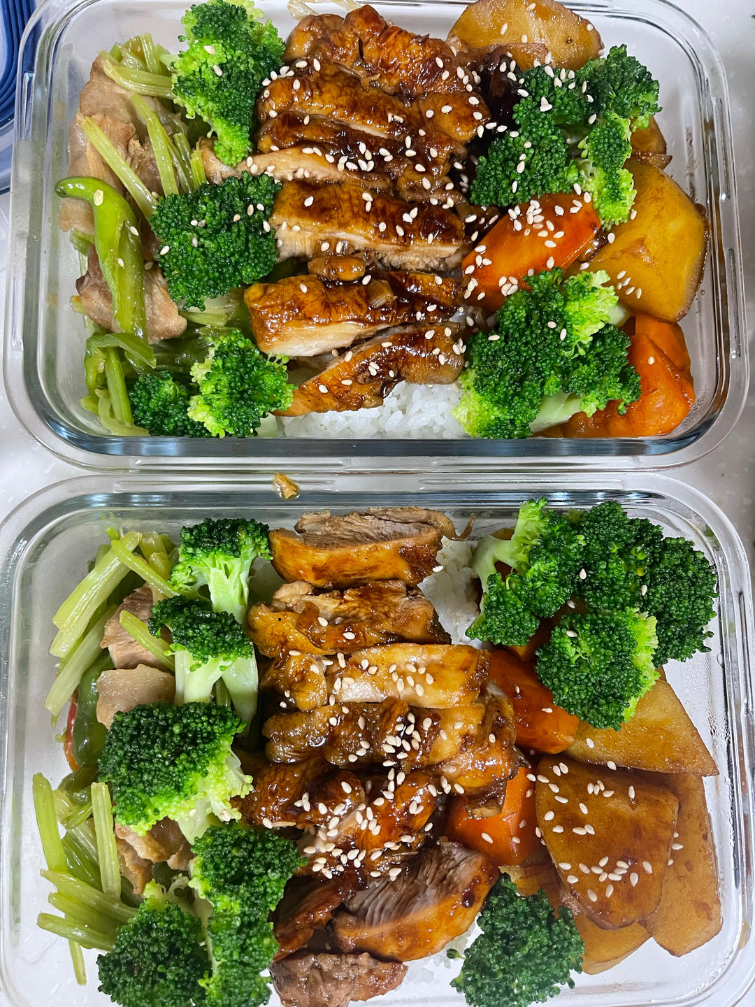 不放一滴油的照烧鸡腿饭