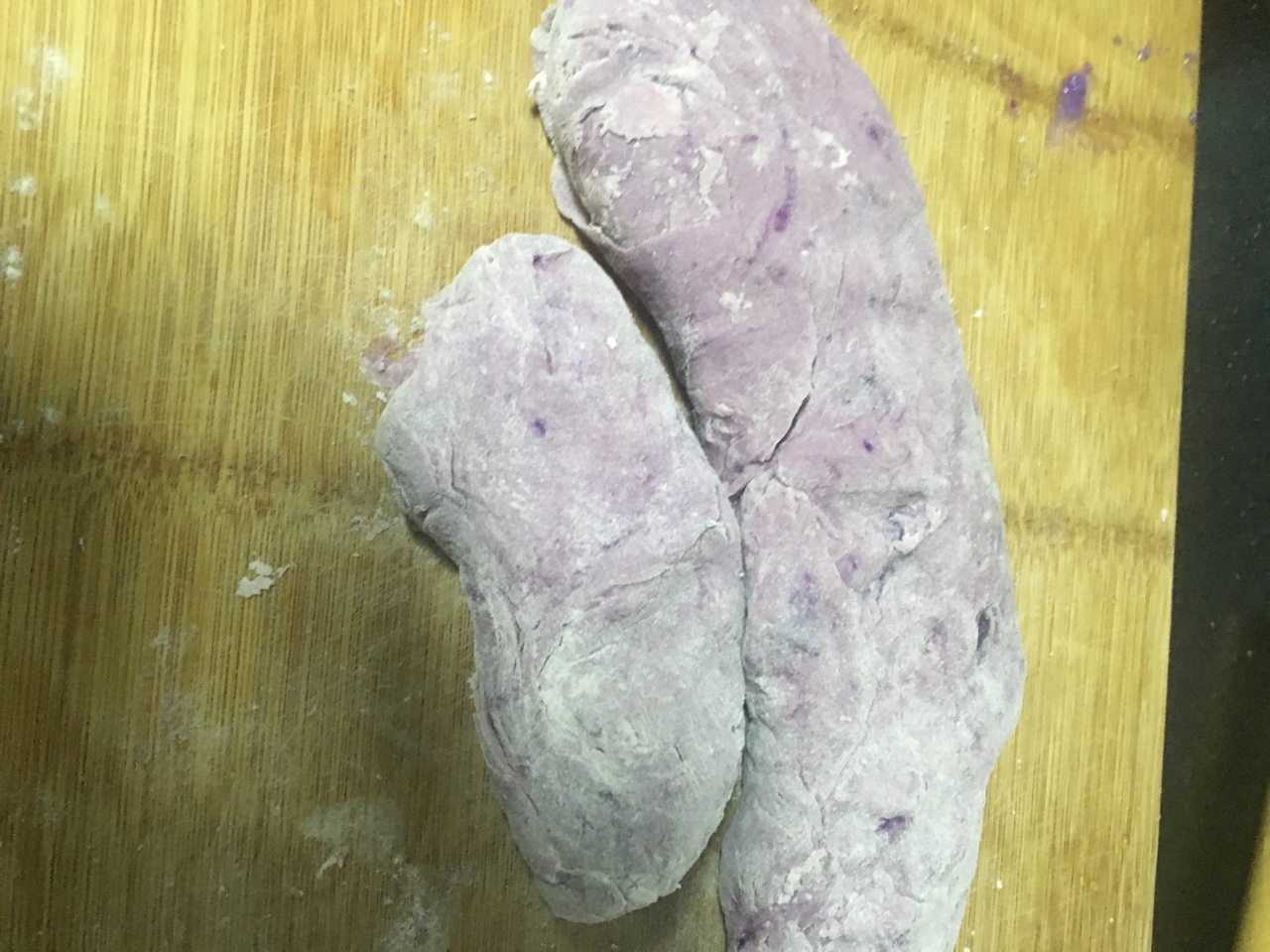 紫薯牛奶鸡蛋蝴蝶面-宝宝辅食的做法 步骤5