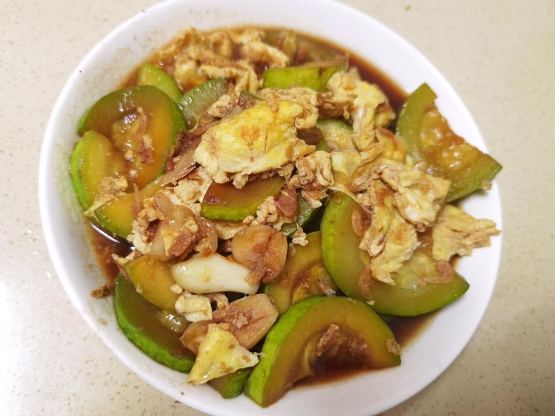 西葫芦炒鸡蛋(从不修图，拒绝夸张)