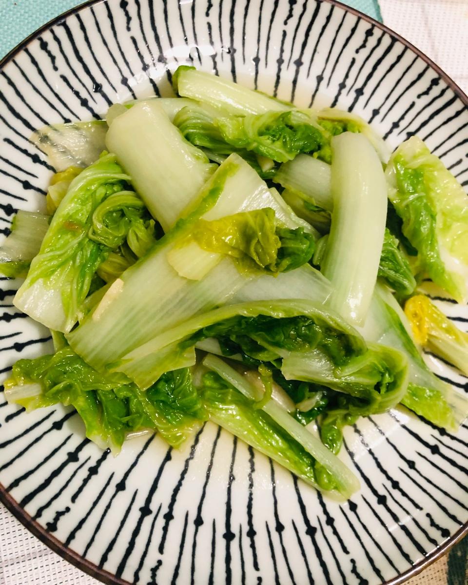 蚝油杭白菜
