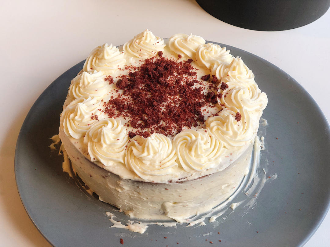 超正宗的红丝绒蛋糕