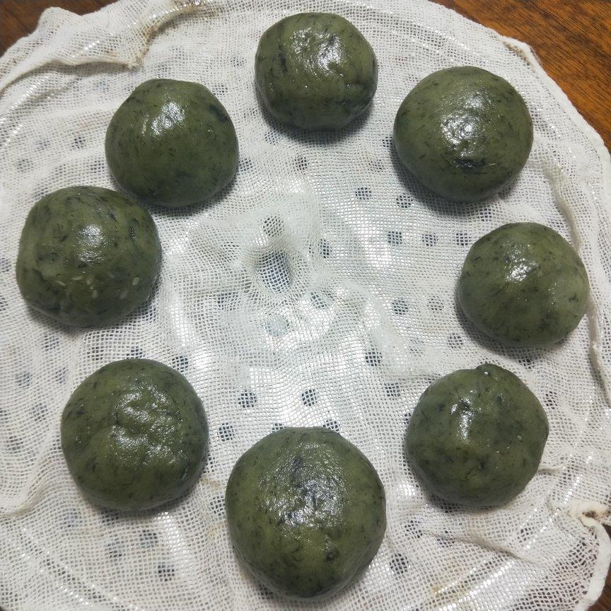 自制青团