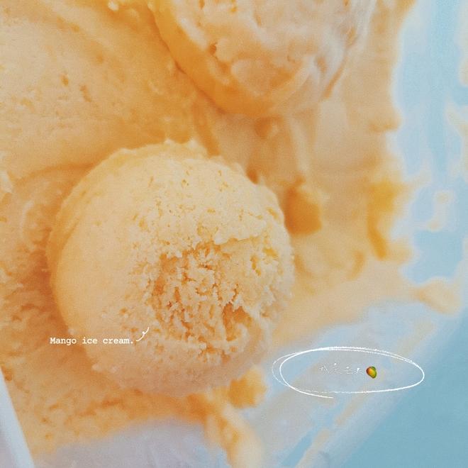 🥭🈚冰渣🈚蛋黄芒果冰淇淋(附送抹茶，蔓越莓味)的做法