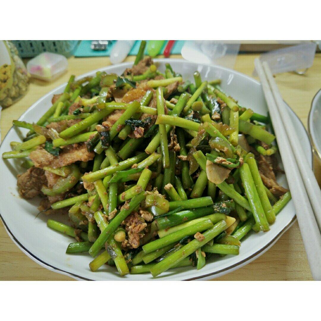 蒜薹炒肉