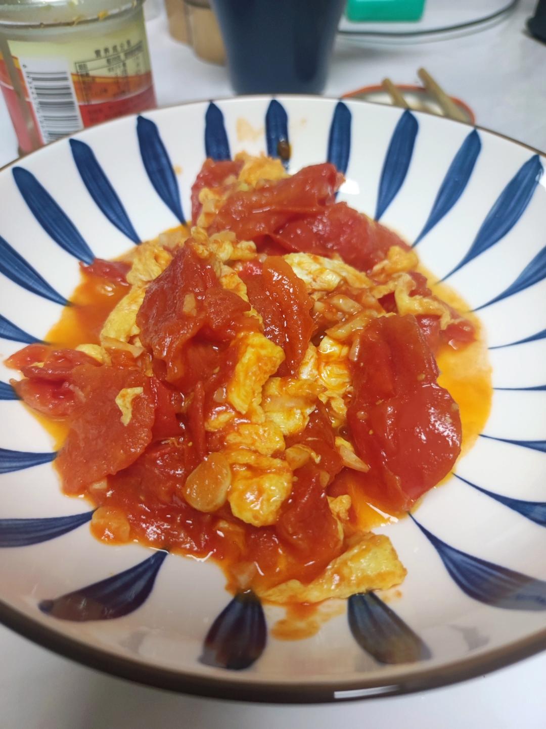西红柿炒鸡蛋