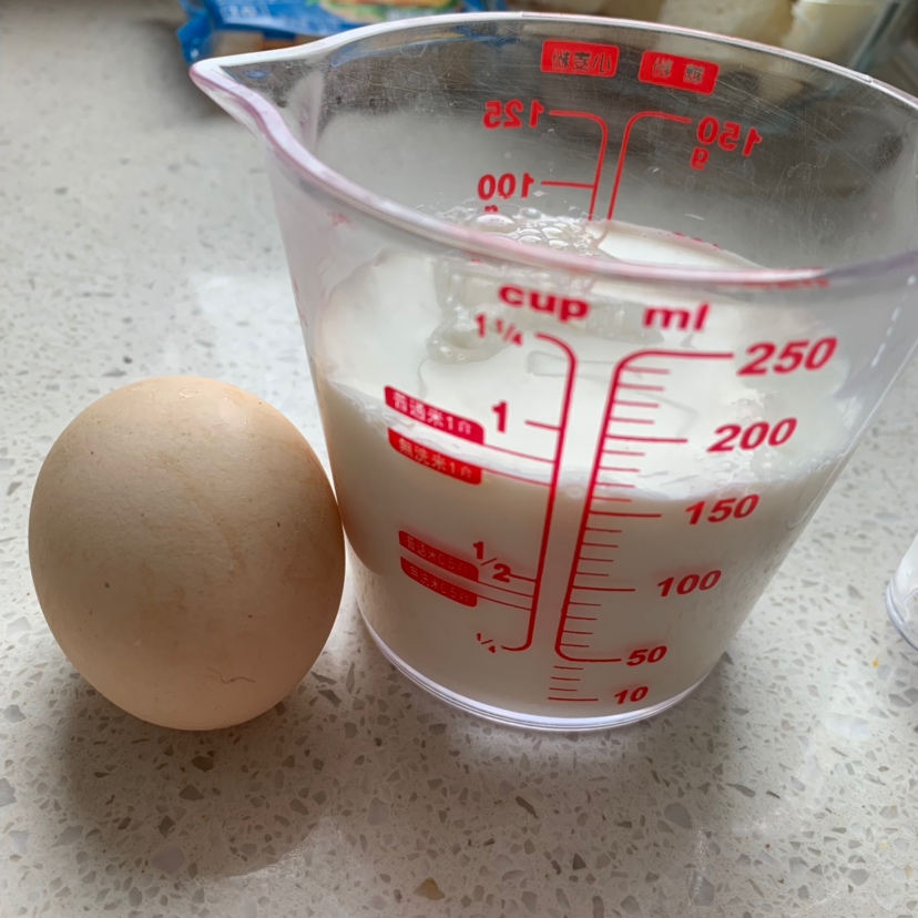鸡蛋牛奶吐司布丁（需烤箱）的做法 步骤4