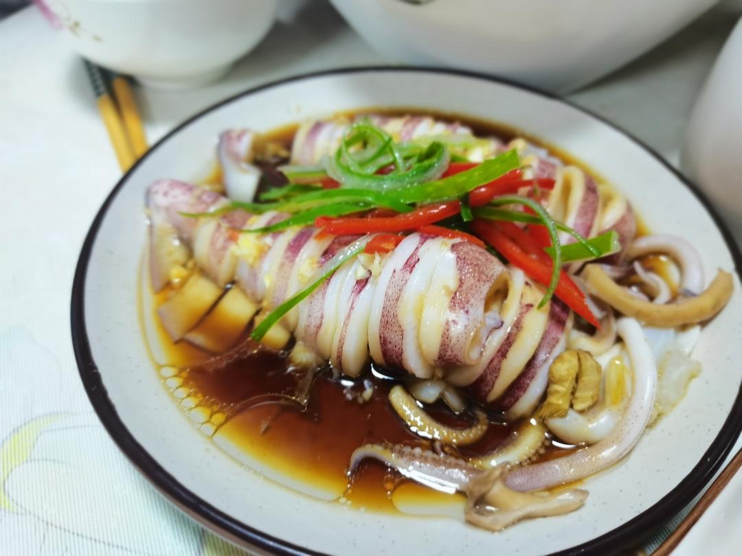 白灼鱿鱼（含葱丝切法） <302小厨房>
