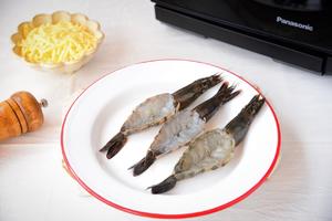 芝士土豆焗大虾的做法 步骤6