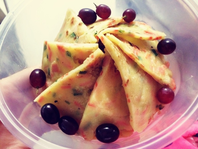 蔬菜鸡蛋饼