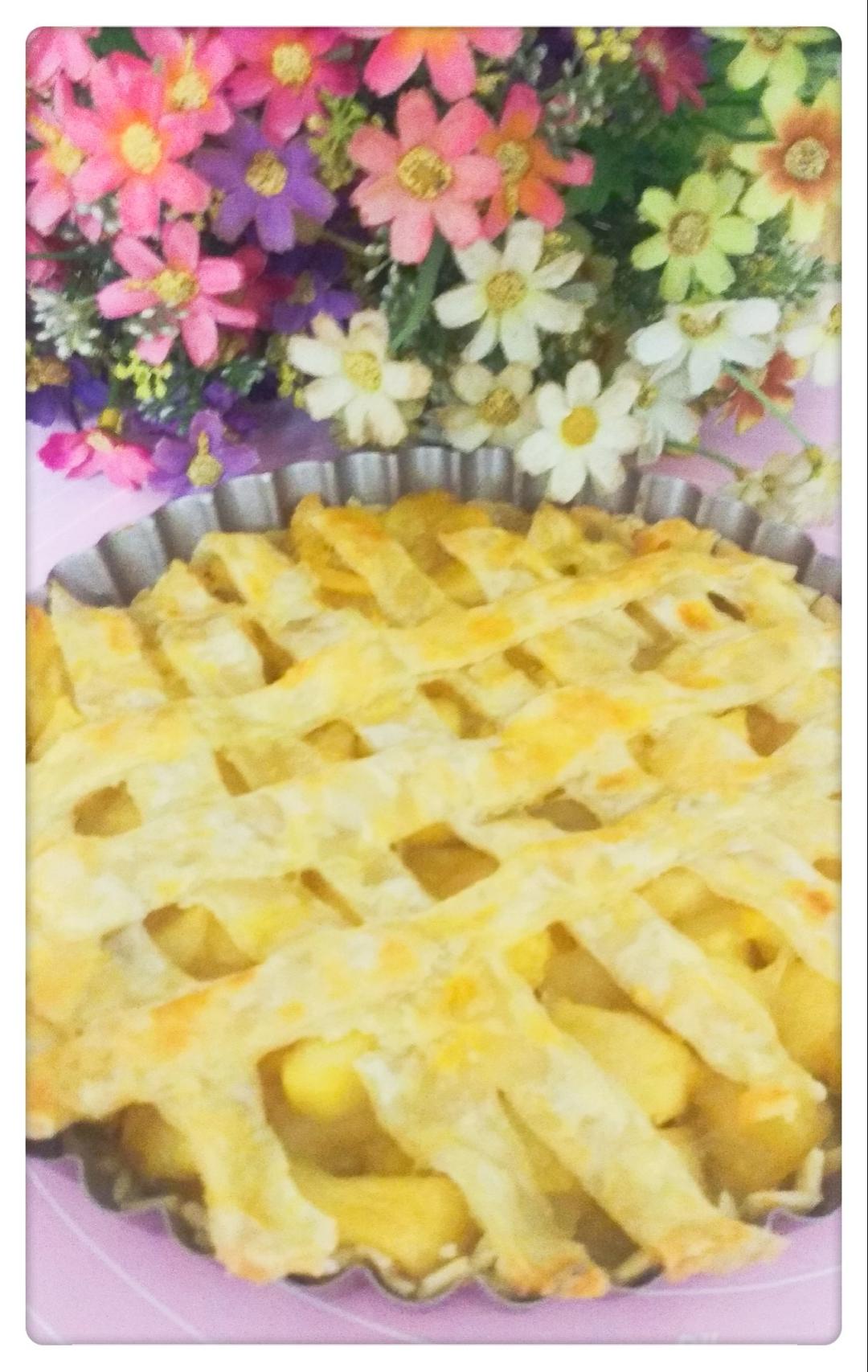 简易快手苹果派