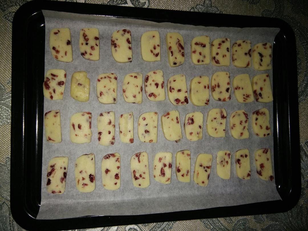 低糖少油版蔓越莓饼干