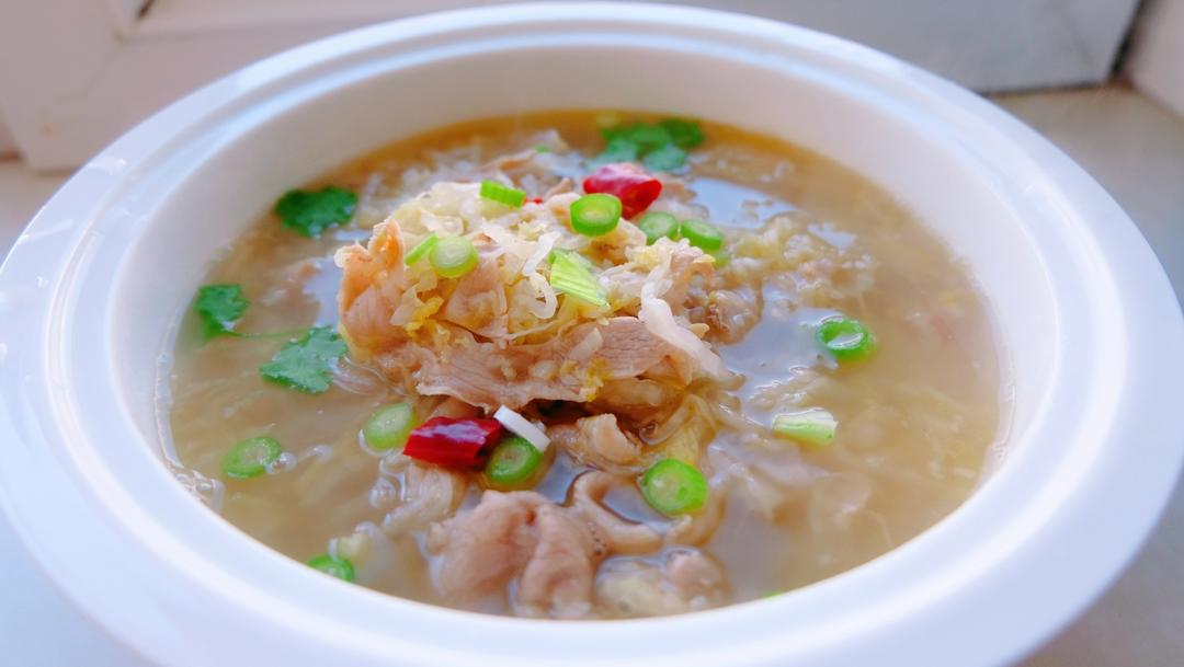 酸菜汆羊肉的做法