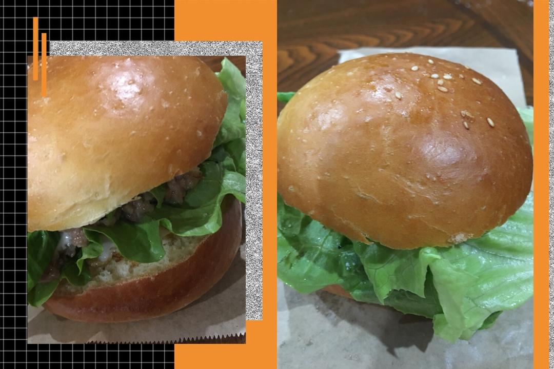 自制营养肉饼汉堡包