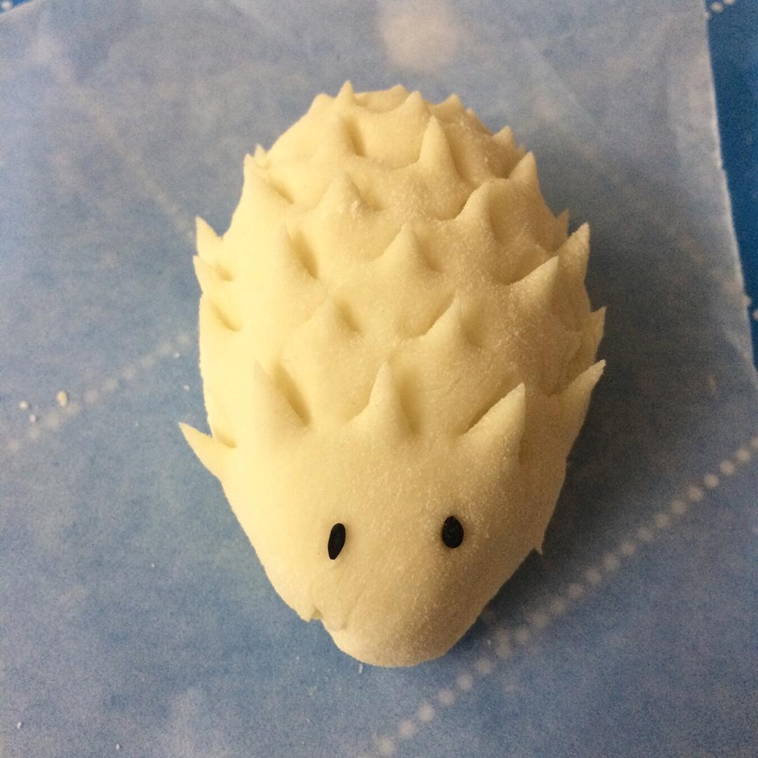 南瓜刺猬馒头