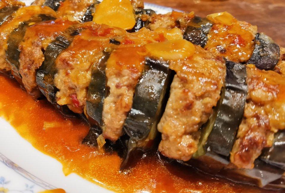 肉酿茄子