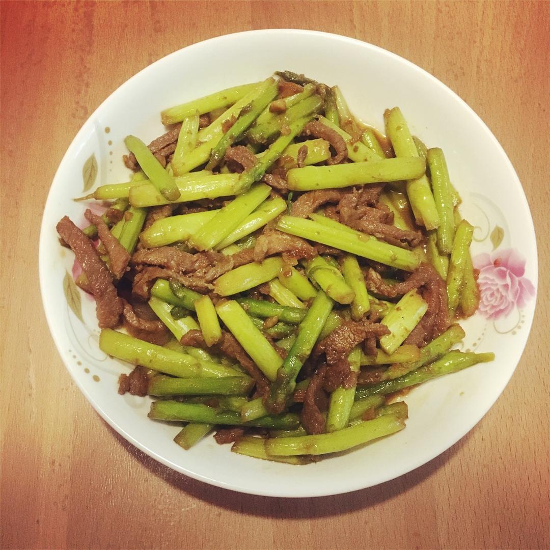 芦笋炒肉