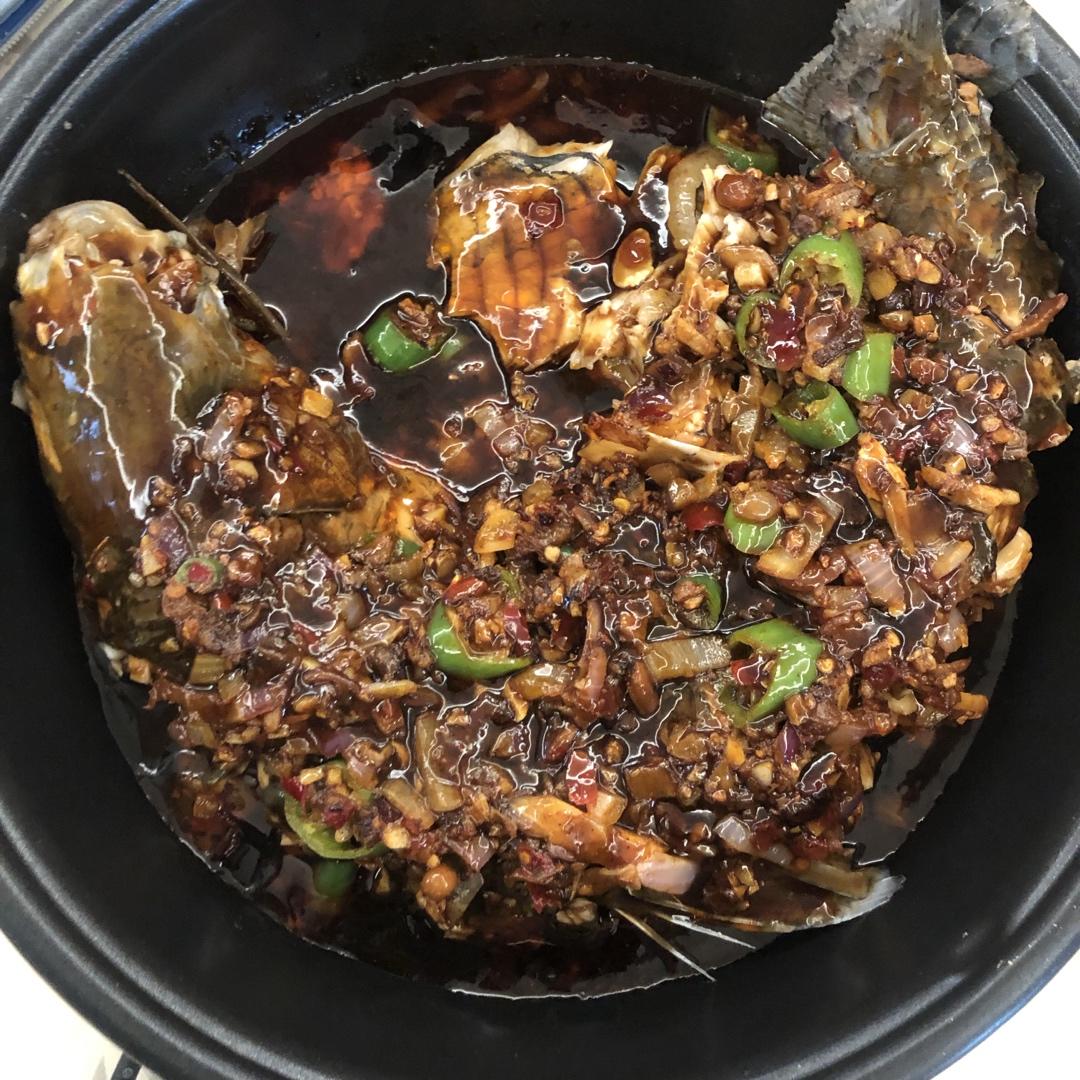 用草鱼做的馋嘴鱼