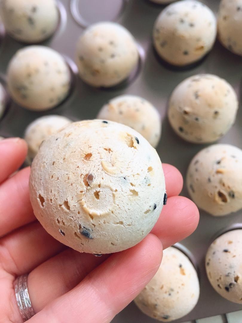 超简单的麻薯包！家里有木薯粉就能做！