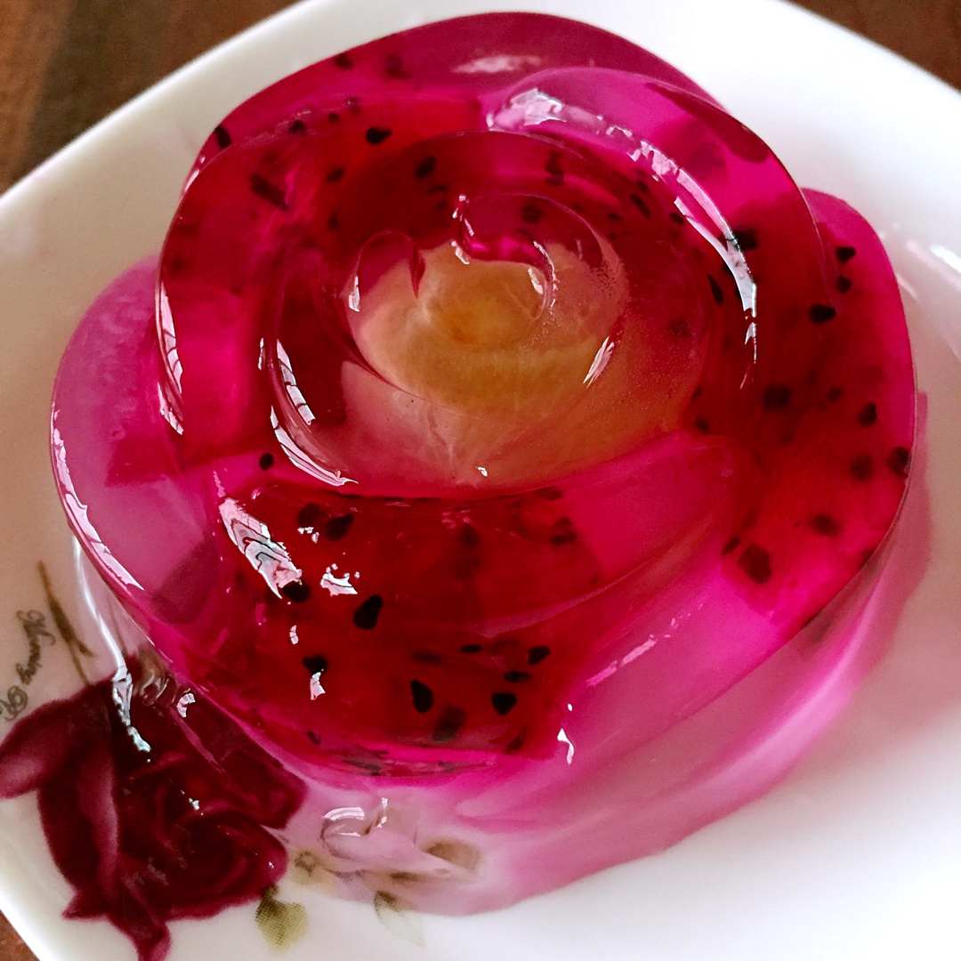 夏日の白凉粉【水】