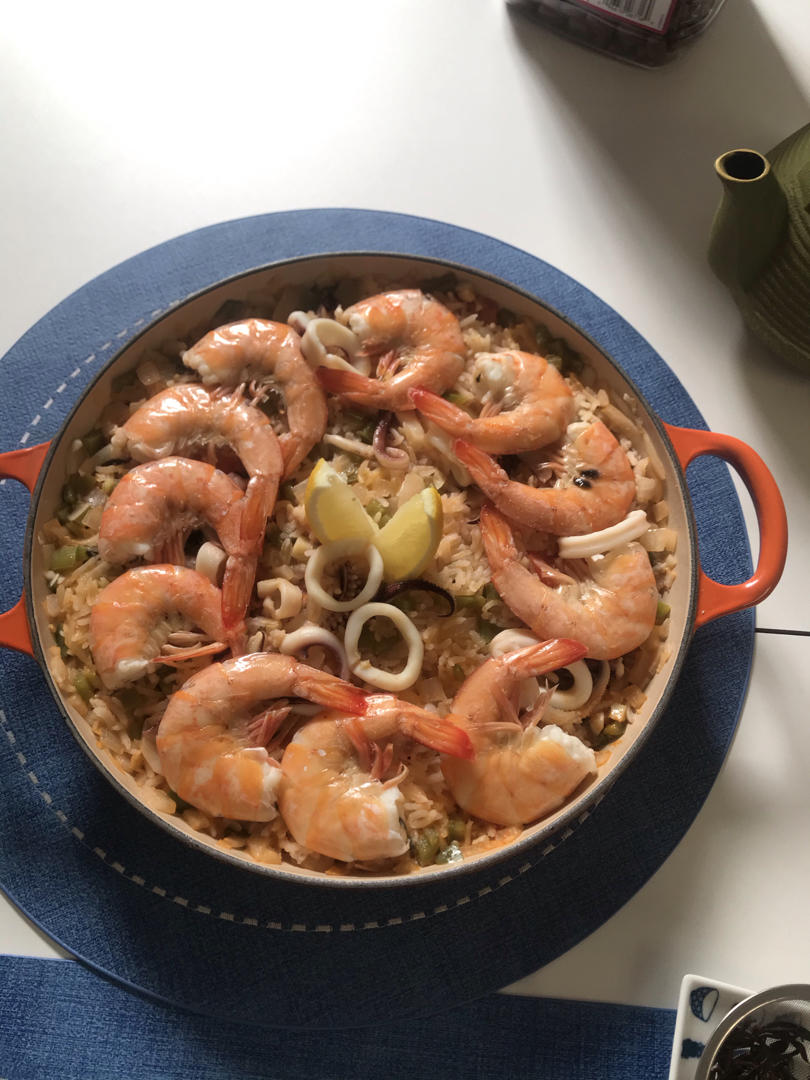 正宗paella 西班牙海鲜饭