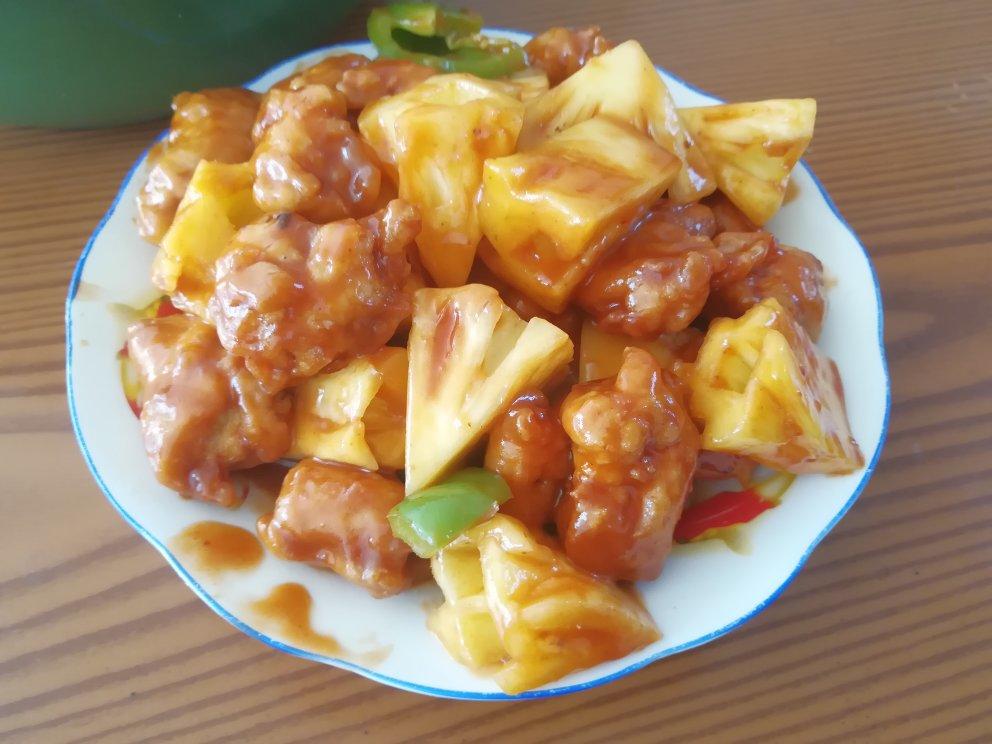秘制菠萝咕噜肉（绝对好吃）
