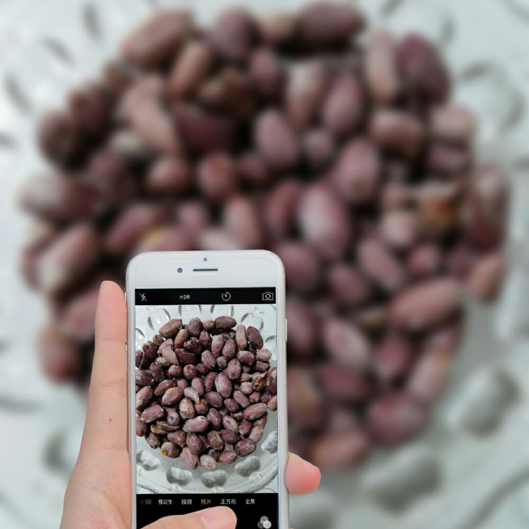 盐焗花生微波炉版本