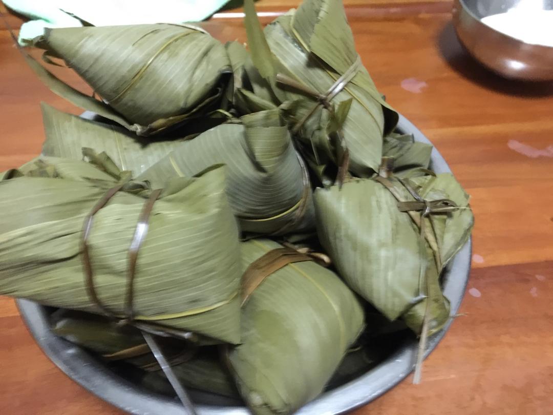 11种口味的粽子.咸粽.甜粽-附粽子包法