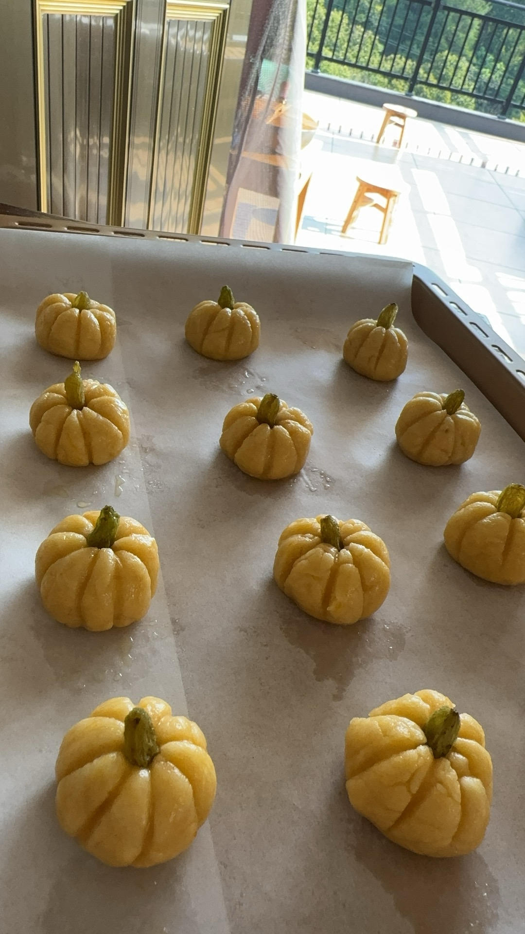 🎃万圣节限定南瓜饼干（低糖无蛋版）