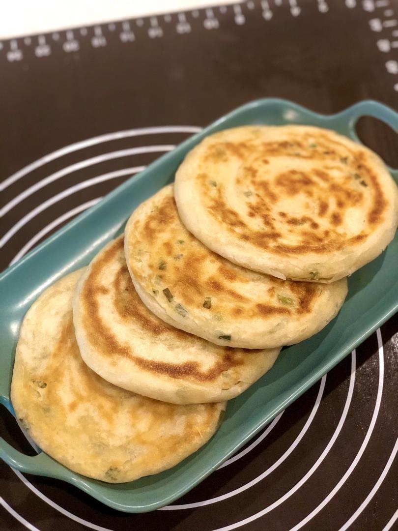 黄油葱香烙饼（发面）