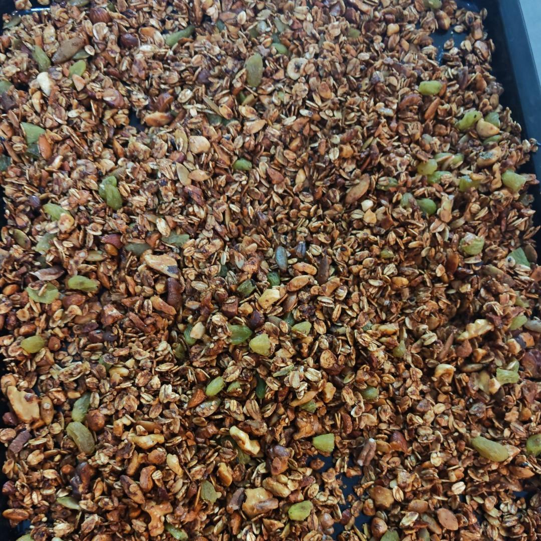 绝对好吃的少油少糖烤燕麦片-私房伴手礼（公开详细配方）