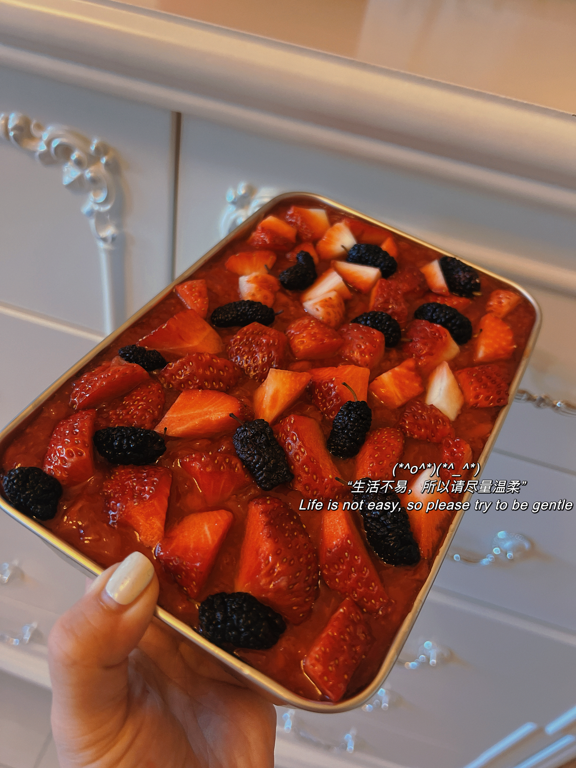 草莓🍓mix蓝莓🫐提拉米苏