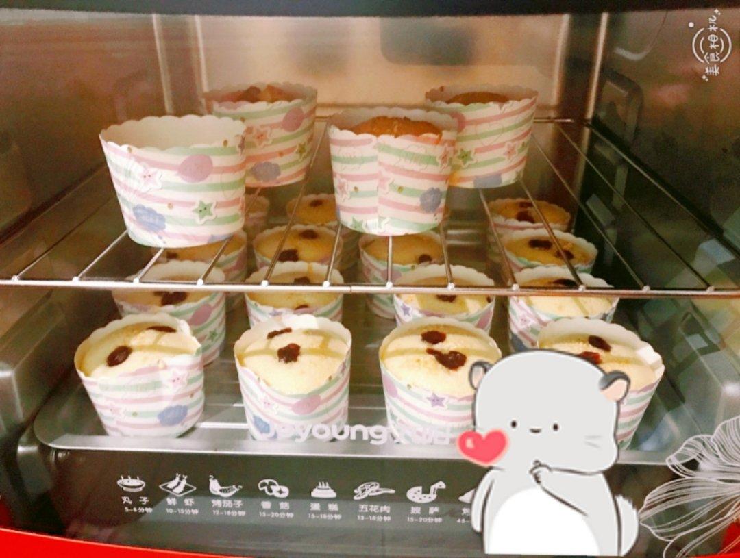 纸杯蛋糕 8寸戚风蛋糕的量