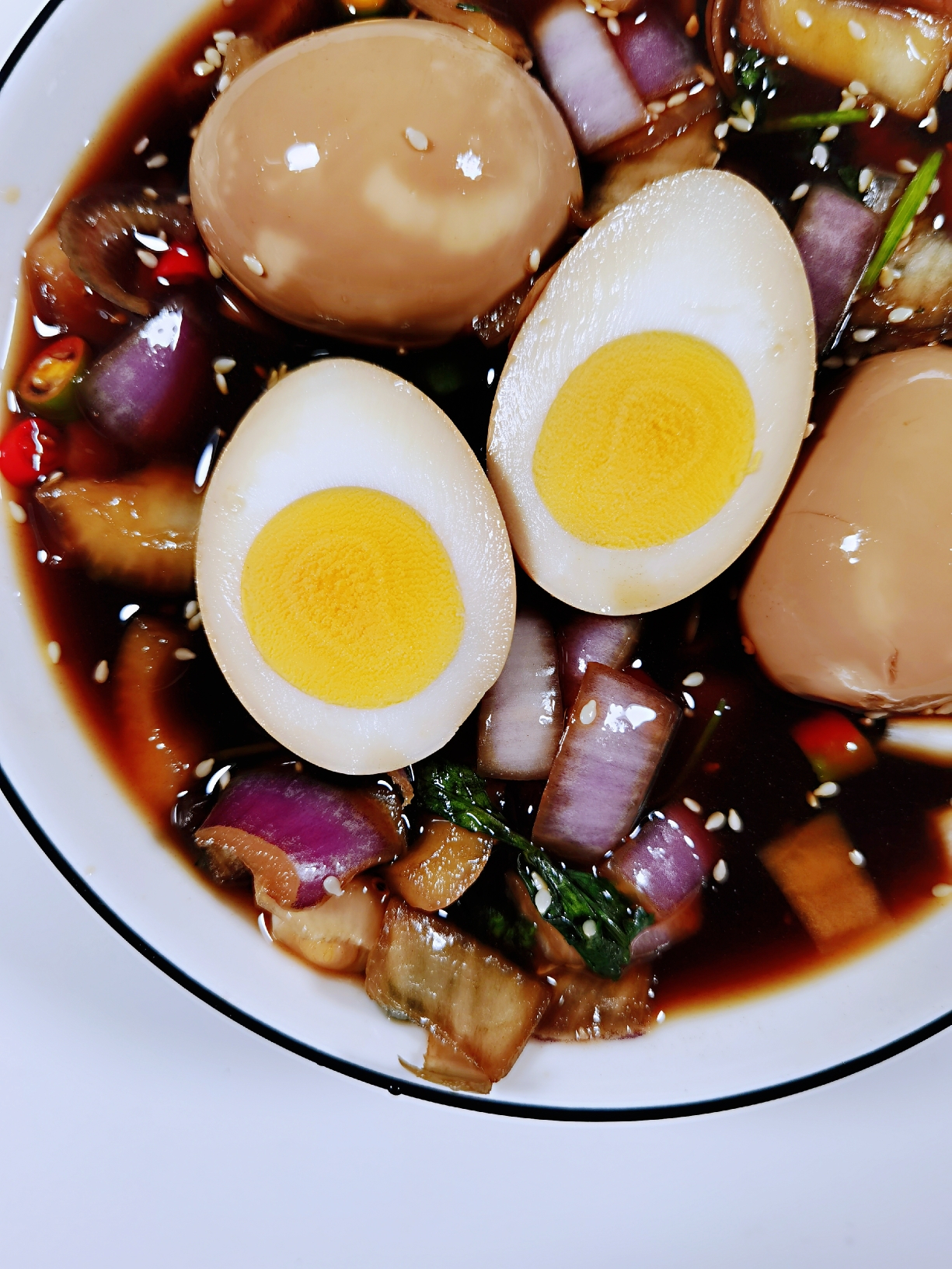 百搭食材•韩式酱鸡蛋/泡蛋的做法 步骤6