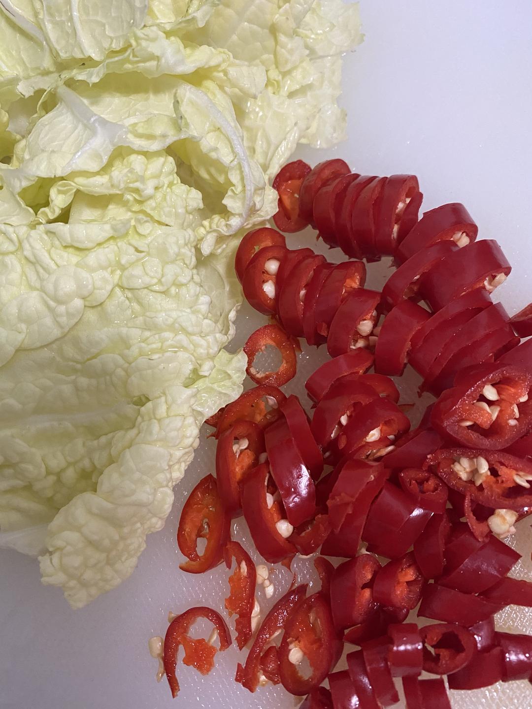 懒人酸菜鱼的做法 步骤3