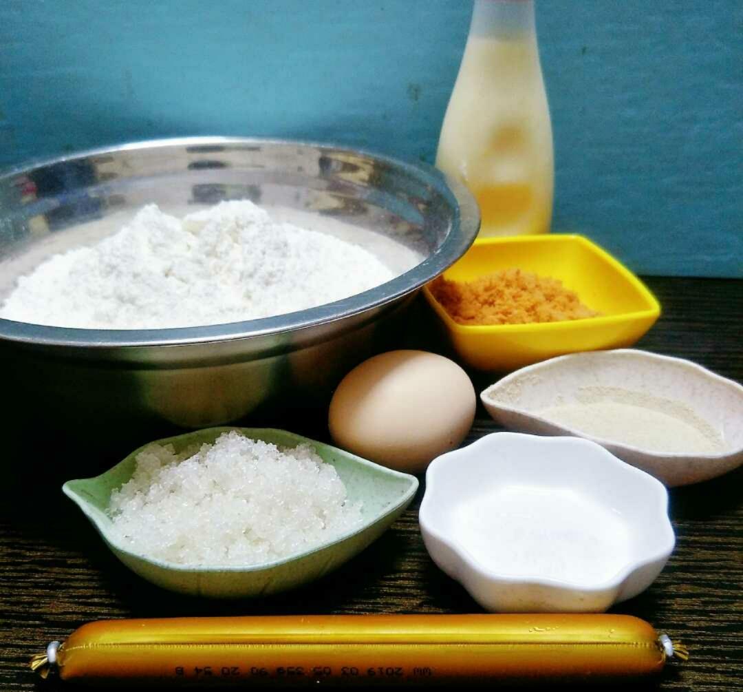 纯奶手撕吐司的做法 步骤1