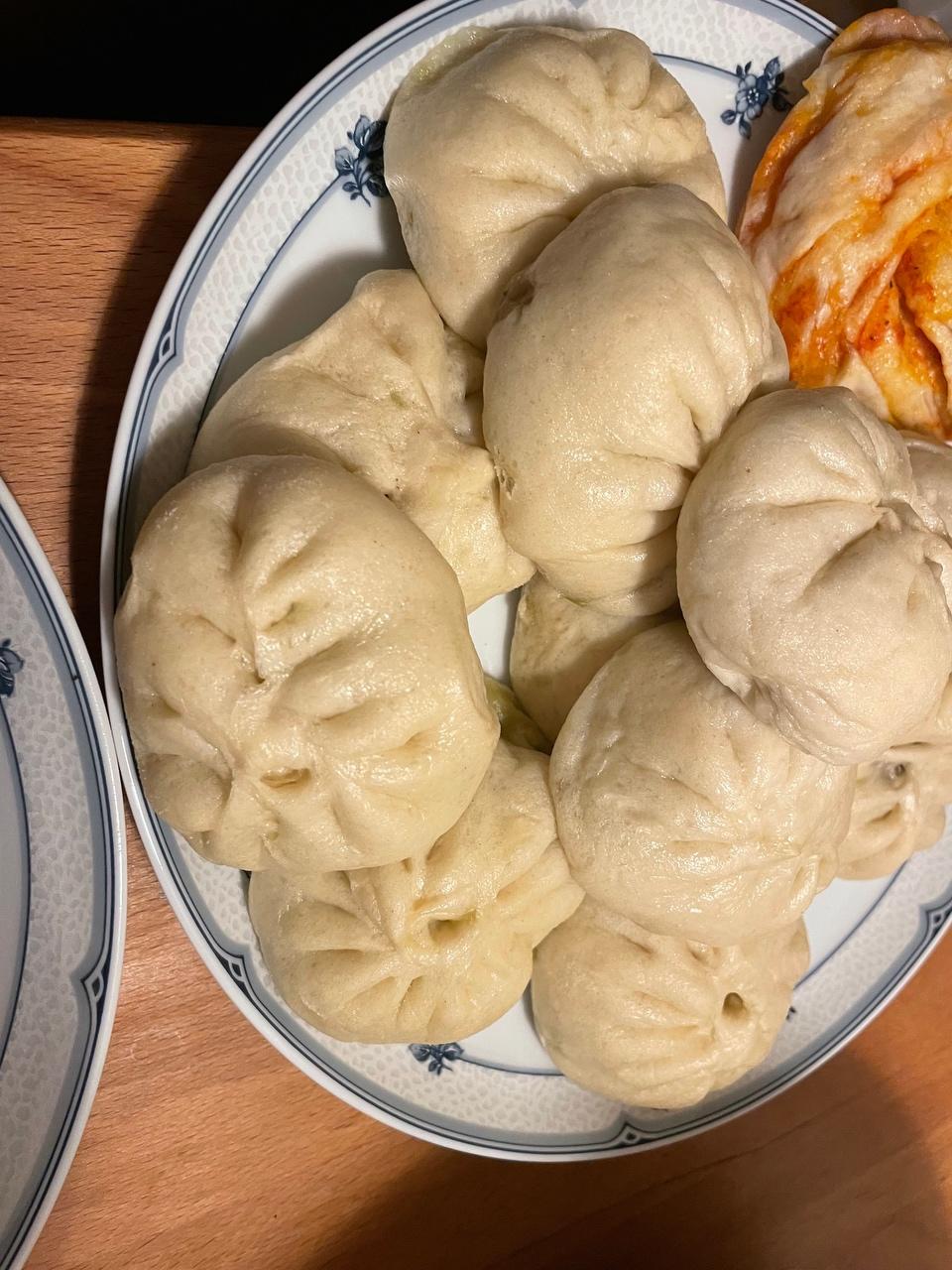 雪菜包子的做法