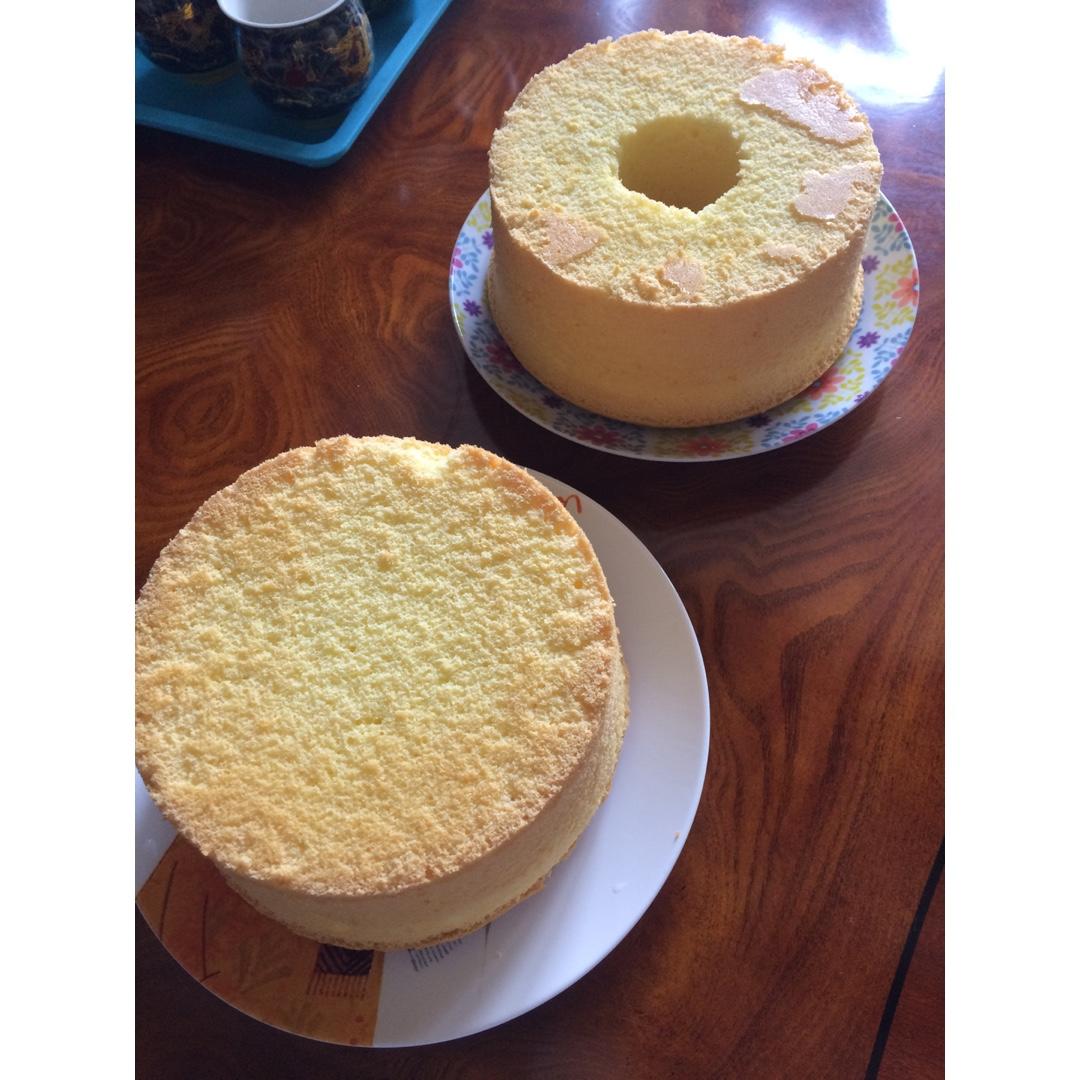 小嶋老师的戚风蛋糕